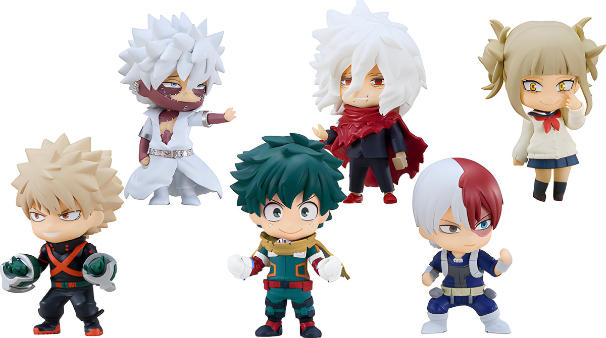 Nendoroid Surprise My Hero Academia Heroes vs Villains Edition