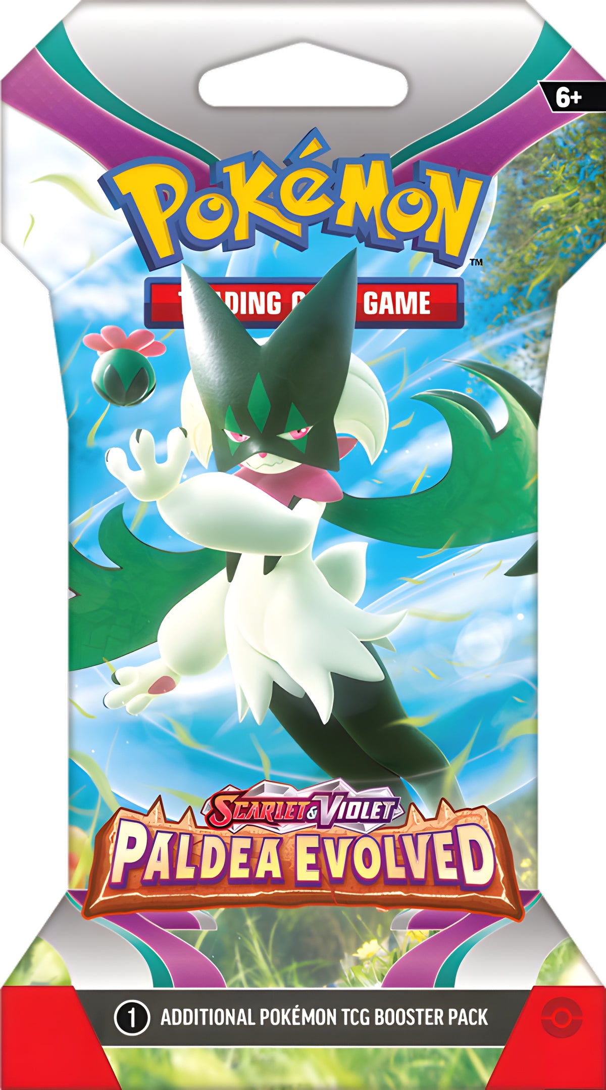 Sleeved Pokemon SV2 Paldea Evolved Pack