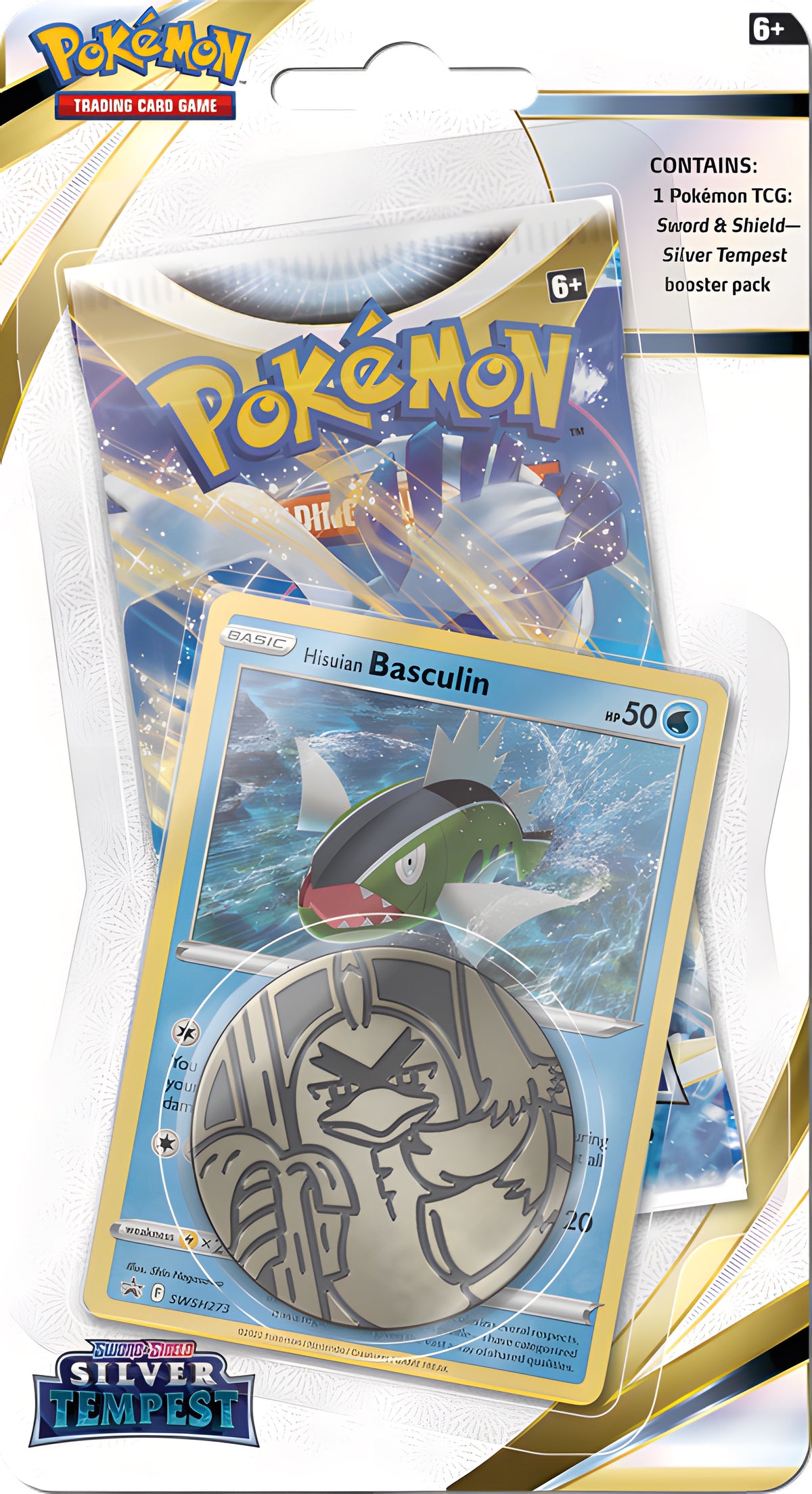 Pokemon SWSH12 Silver Tempest Checklane BLISTR(85097)