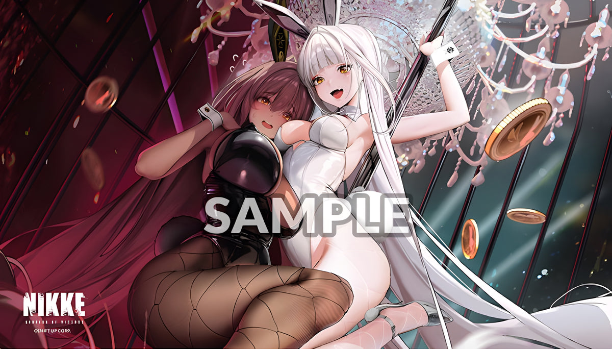 Bushi Supplies Rubber Playmat Vol. 10 Goddess of Victory: Nikke Design a: Bunny X 777