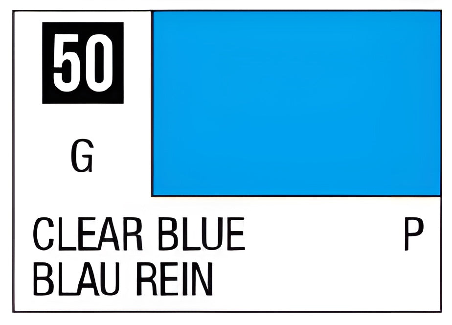 GSI Creos Mr. Color 50 - Clear Blue (Gloss/Primary)