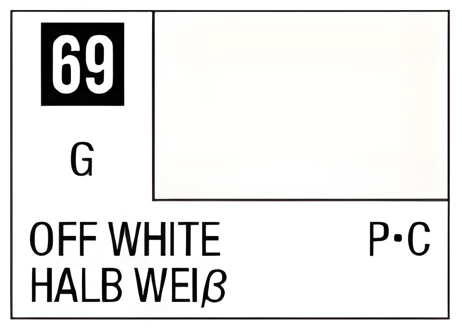 GSI Creos Mr. Color 69 - Off White (Gloss/Primary Car)