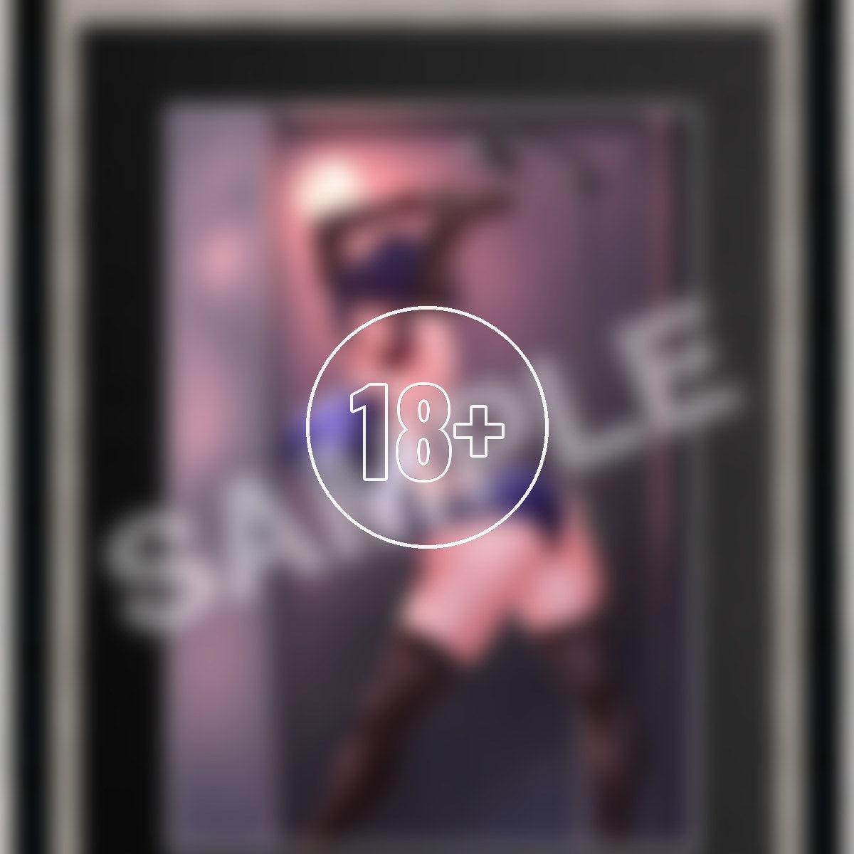 Premium Art Frame "Nagisa Hayami" - 18+ adults only cover