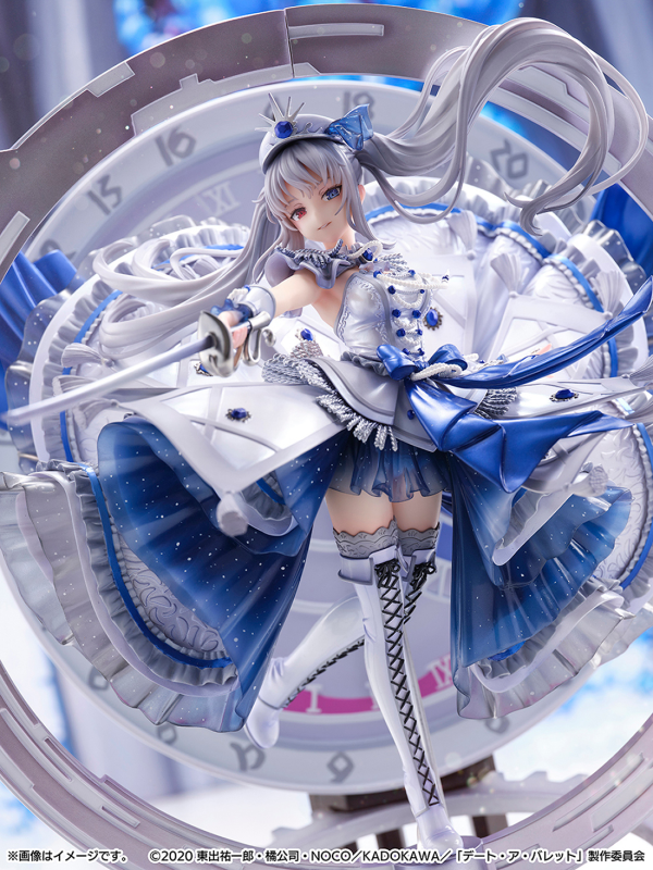 eStream "Date A Bullet" The White Queen -Royal Blue Sapphire Dress Ver.- 1/7 Scale Figure (SHIBUYA SCRAMBLE FIGURE) | 4580769941401