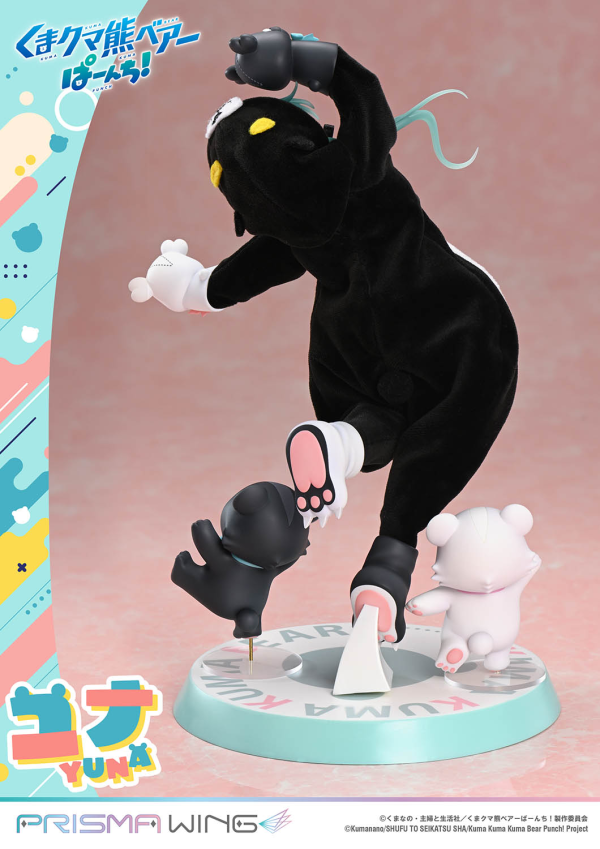 Prime 1 Studio PRISMA WING Kuma Kuma Kuma Bear Punch! Yuna 1/7 Scale Pre-Painted Figure | 4582647120601