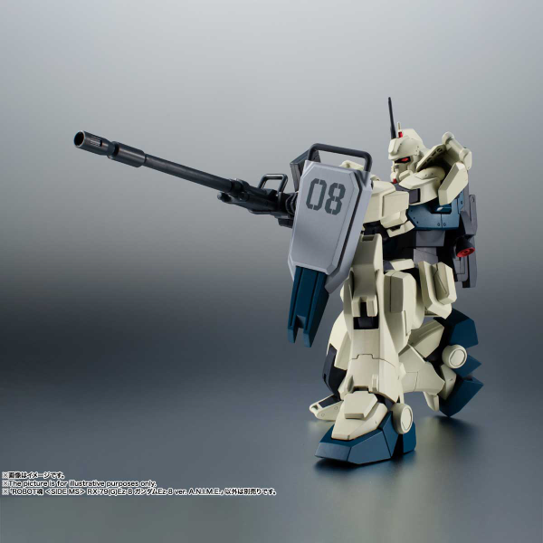BANDAI Spirits RX-79(G)E-8 Gundam Ez-8 ver. A.N.I.M.E. Mobile Suit Gundam: The 08th MS Team, Bandai Spirits The Robot Spirits | 4573102637475