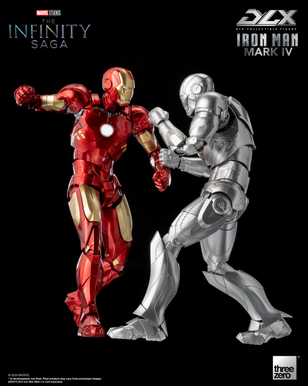threezero Marvel Studios: The Infinity Saga: DLX Iron Man Mark 4 | 4895250812888
