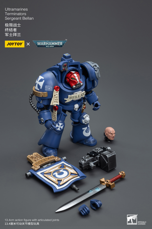 Joy Toy Ultramarines Terminators Sergeant Bellan | 6973130376663