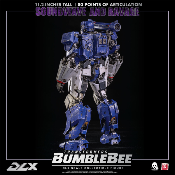 Three Zero Transformers: Bumblebee - DLX Soundwave and Ravage | 4897056202627