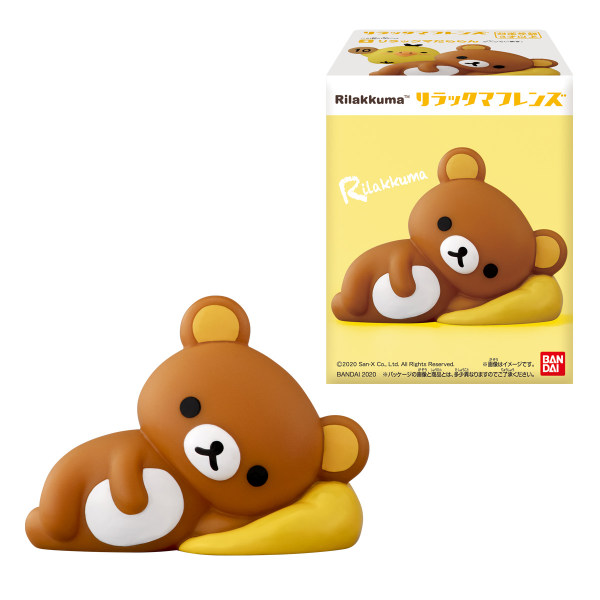 BANDAI Rilakkuma Friends  (Box/12), Bandai Shokugan Friends | 4549660464532