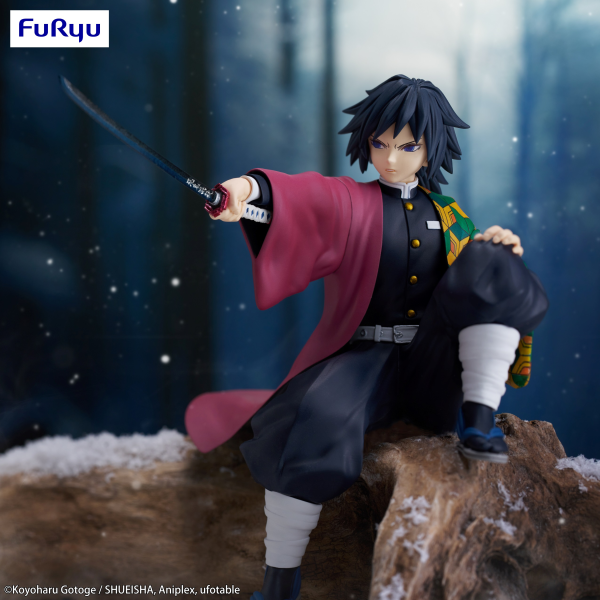 FURYU Corporation Demon Slayer: Kimetsu no Yaiba Noodle Stopper Figure -Tomioka Giyu- | 4582655074934
