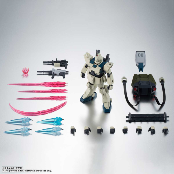 BANDAI Spirits RX-79(G)E-8 Gundam Ez-8 ver. A.N.I.M.E. Mobile Suit Gundam: The 08th MS Team, Bandai Spirits The Robot Spirits | 4573102637475