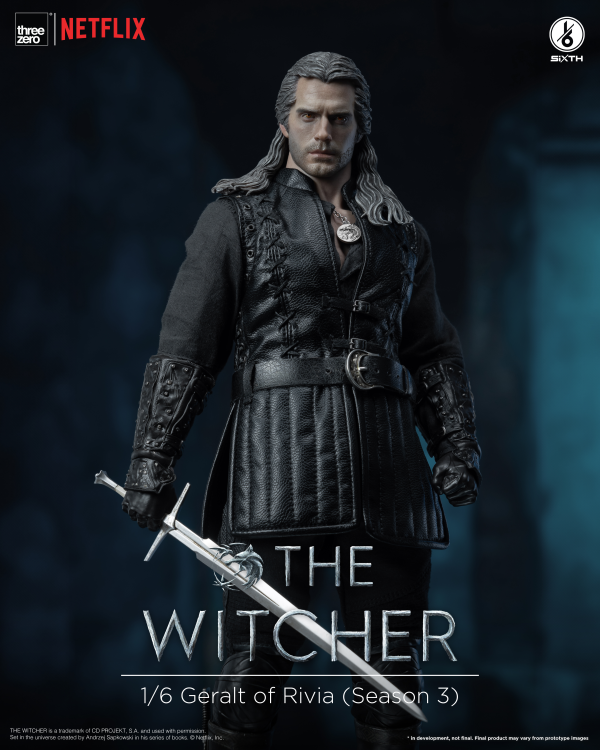 Three Zero The Witcher - 1/6 Geralt of Rivia (Season 3) | 4895250809758