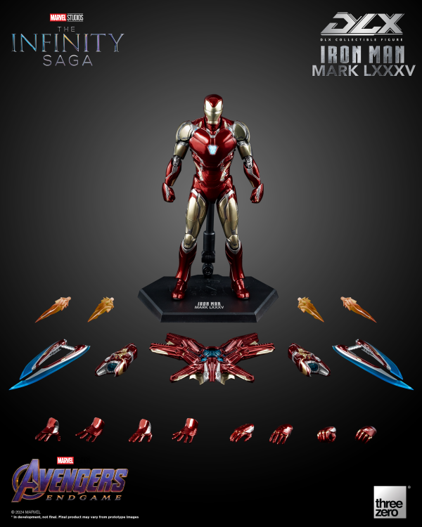 Three Zero Marvel Studios: The Infinity Saga: DLX Iron Man Mark 85 | 4897056203976