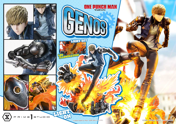 Prime 1 Studio Concept Masterline One-Punch Man Genos Bonus Version | 4582647121257