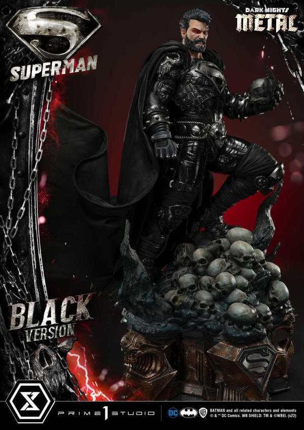 Prime 1 Studio Museum Masterline Dark Nights: Metal (Comics) Superman Black Version | 4580708043500