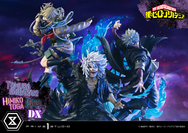 Prime 1 Studio Ultimate Premium Masterline My Hero Academia Tomura Shigaraki,Dabi,Himiko Toga DX Bonus Version | 4582647121097