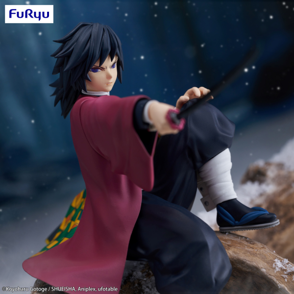 FURYU Corporation Demon Slayer: Kimetsu no Yaiba Noodle Stopper Figure -Tomioka Giyu- | 4582655074934