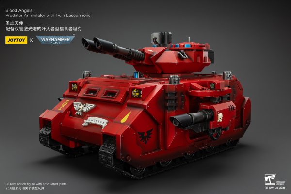 JOYTOY Blood Angels Predator Annihilator with Twin Lascannons | 6927054401499
