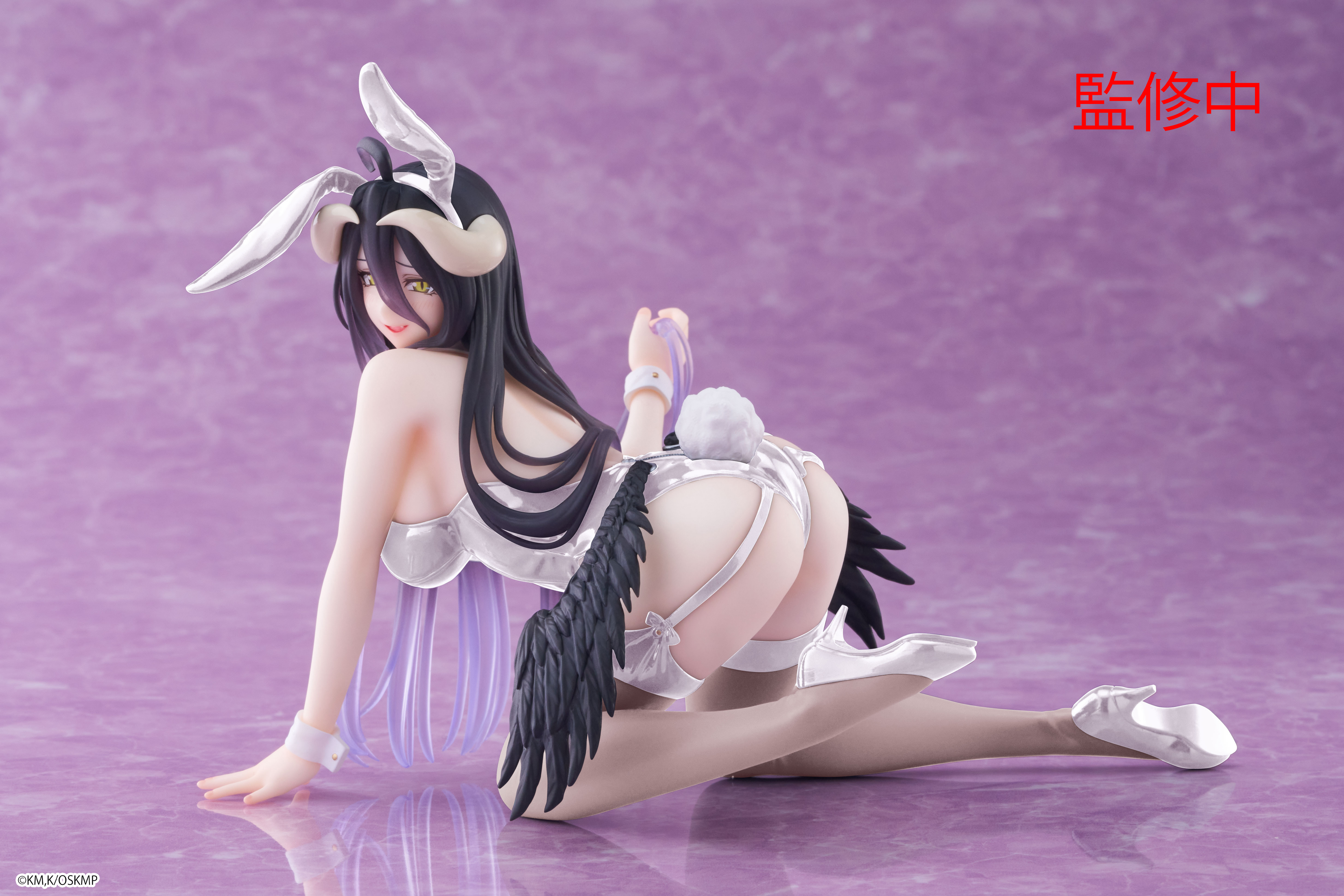 Overlord Desktop Cute Figure - Albedo (Bunny Ver.) Renewal | 0840342404025