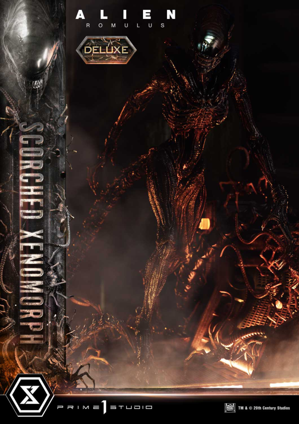 Prime 1 Studio Museum Masterline XL Alien: Romulus Scorched Xenomorph Deluxe Version | 4582647121868