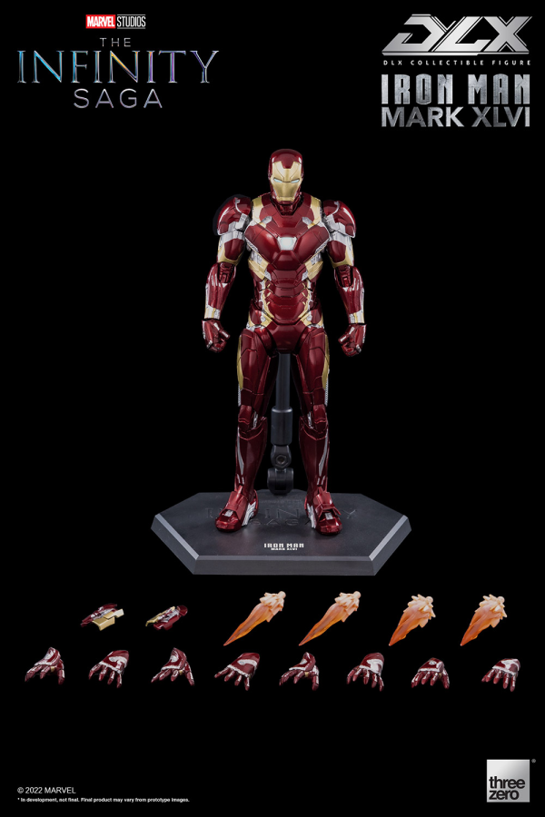 Three Zero The Infinity Saga – DLX Iron Man Mark 46 | 4897056204034