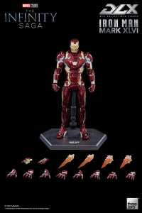 Three Zero The Infinity Saga – DLX Iron Man Mark 46 | 4897056204034