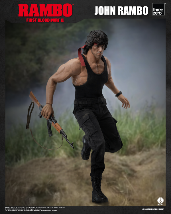Three Zero Rambo: First Blood Part II - 1/6 John Rambo | 4897056205239