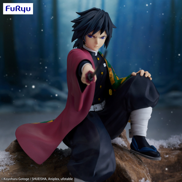 FURYU Corporation Demon Slayer: Kimetsu no Yaiba Noodle Stopper Figure -Tomioka Giyu- | 4582655074934