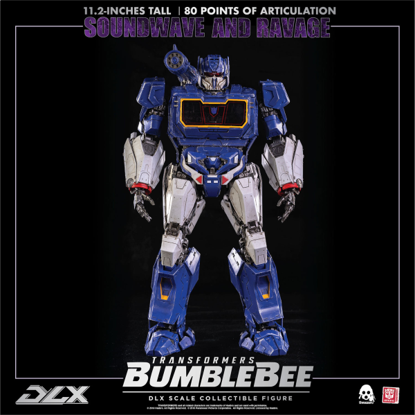 Three Zero Transformers: Bumblebee - DLX Soundwave and Ravage | 4897056202627