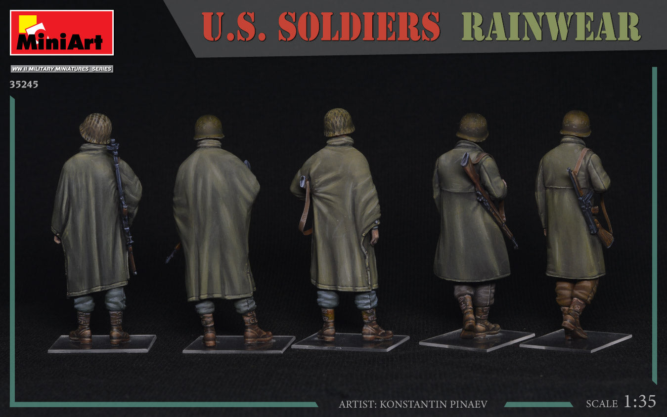MiniArt 1/35 U.S. Soldiers Rainwear | 4820183314208
