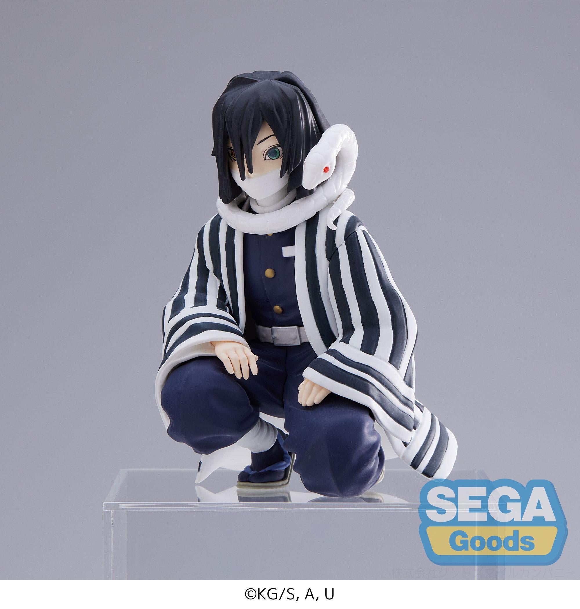 SEGA Demon Slayer: Kimetsu no Yaiba PM Perching Figure "Obanai Iguro" -Hashira Meeting- | 4580779513926