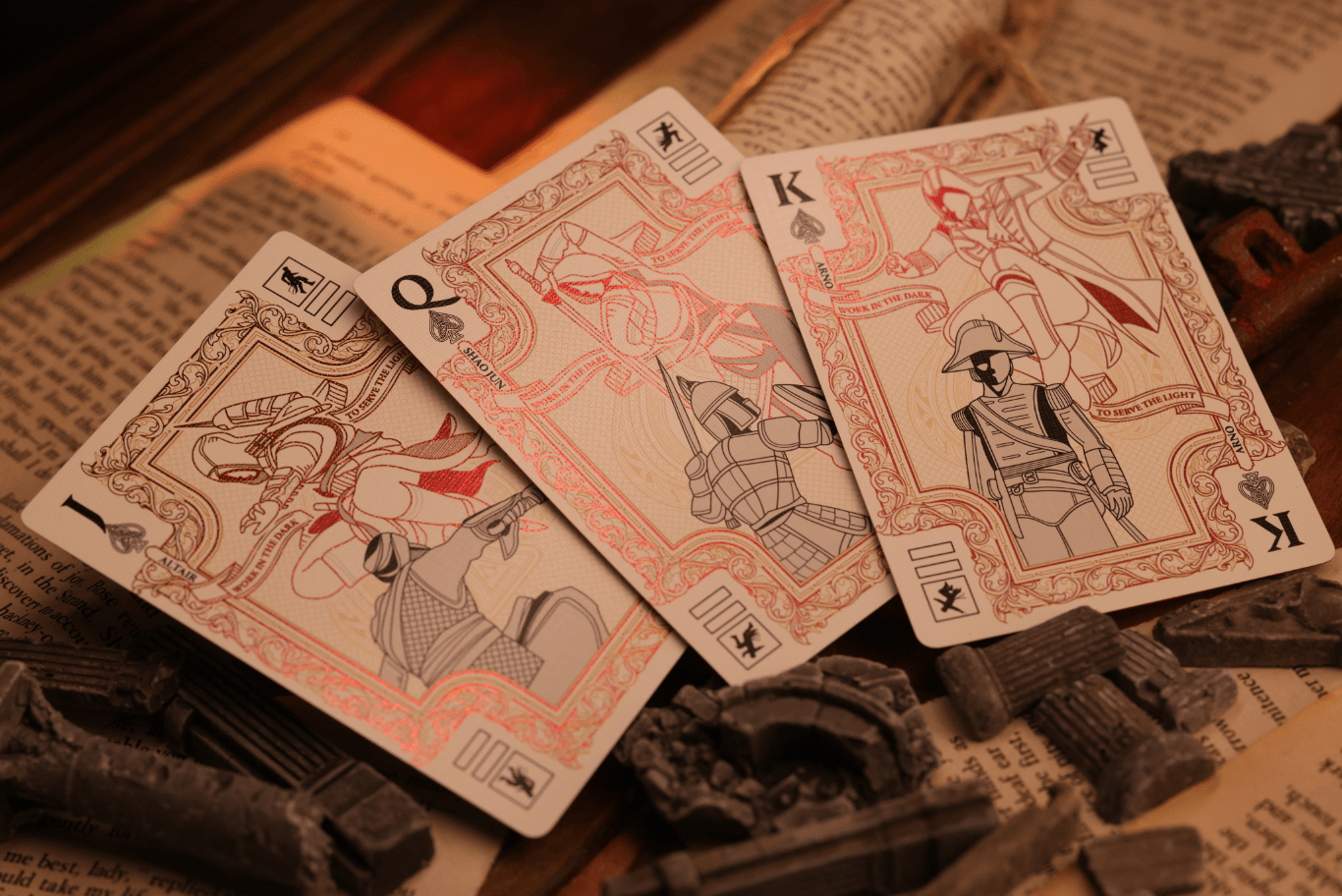 Assassin's Creed Legacy Ver. II Playing Cards - Garnet Signature Edition