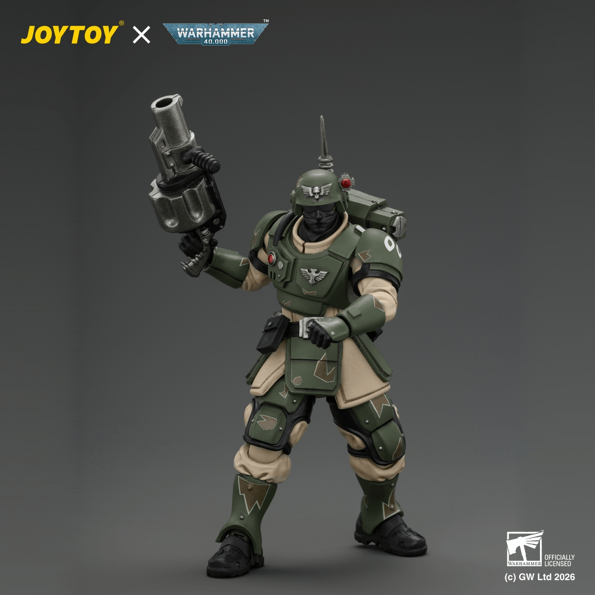 Astra Militarum Kasrkin 5 with Grenade Launcher