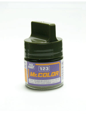 Mr Hobby Mr. Color 123 - RLM83 Dark Green (Semi-Gloss/Aircraft) | 4973028635614