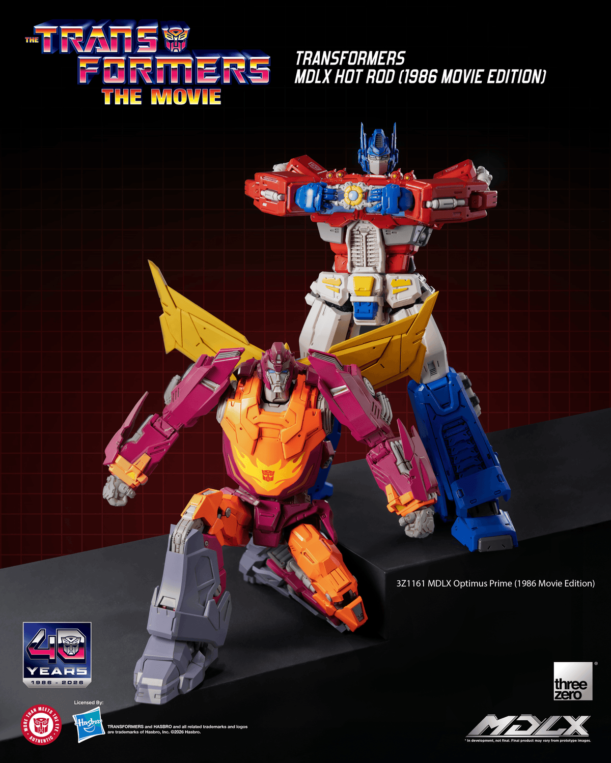 Transformers MDLX Hot Rod (1986 Movie Edition)