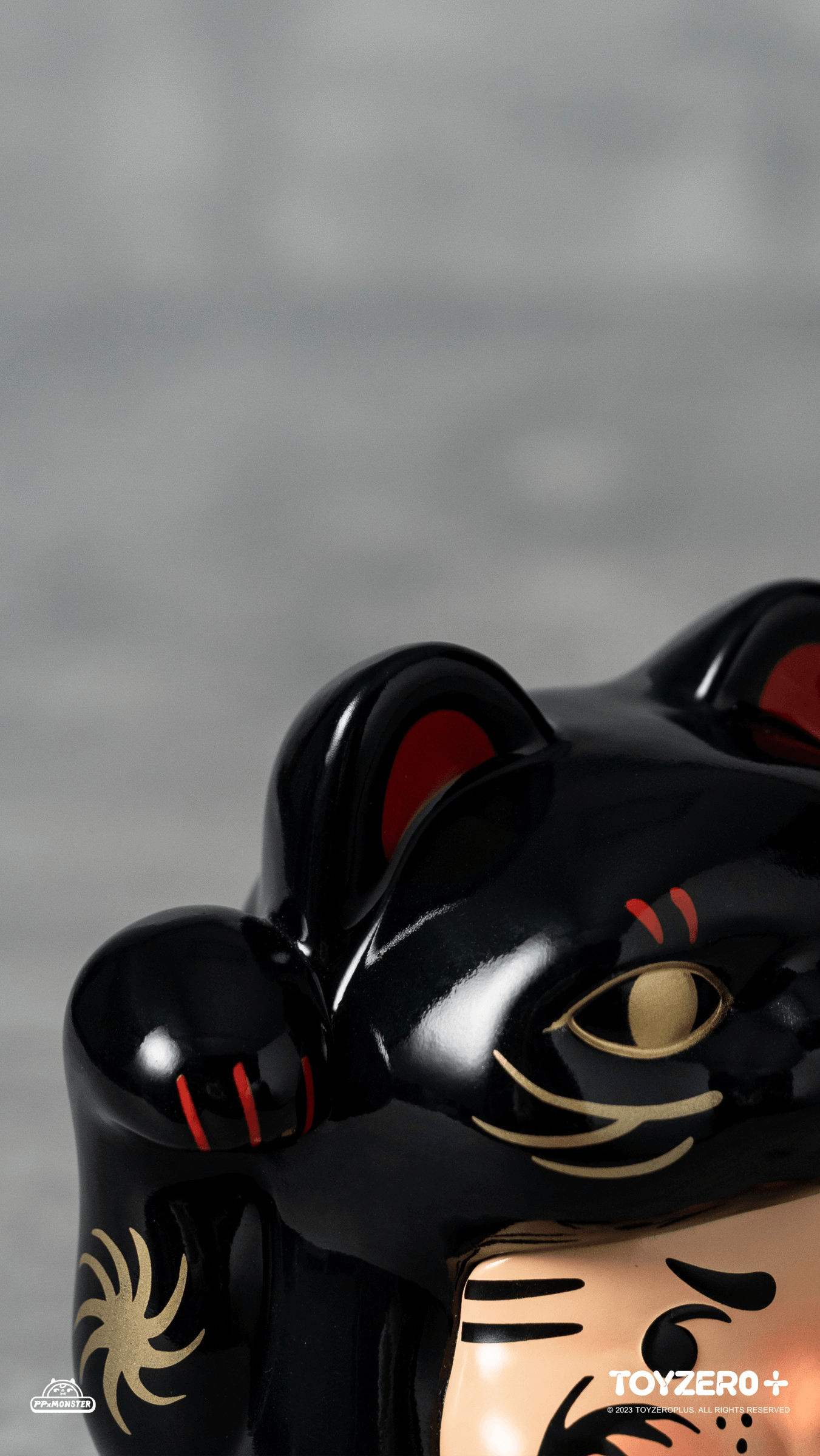 PP Lucky Cat Daruma (Black cat edition) | 796548113325