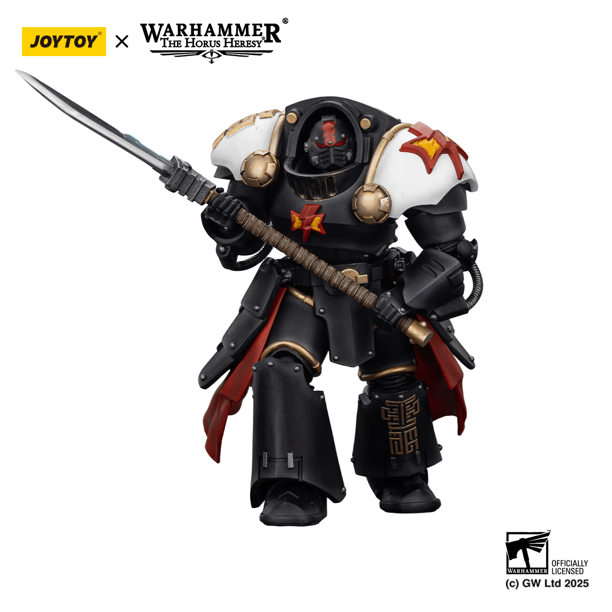 White Scars Ebon Keshig Terminator 2 with Power Glaive | 6927054402953