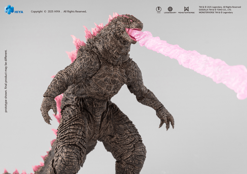 HIYA TOYS HIYA Exquisite Basic Series None Scale 6 Inch Godzilla x Kong The New Empire Godzilla Heat Ray Godzilla Evolved Ver. Action Figure | 6957534205309