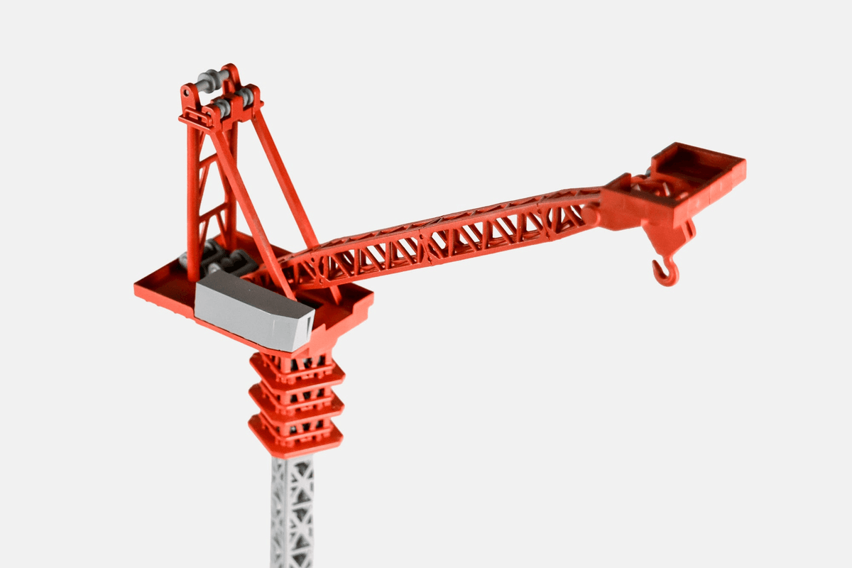 1/150 Scale Structure Kit "Mini Tower Crane"