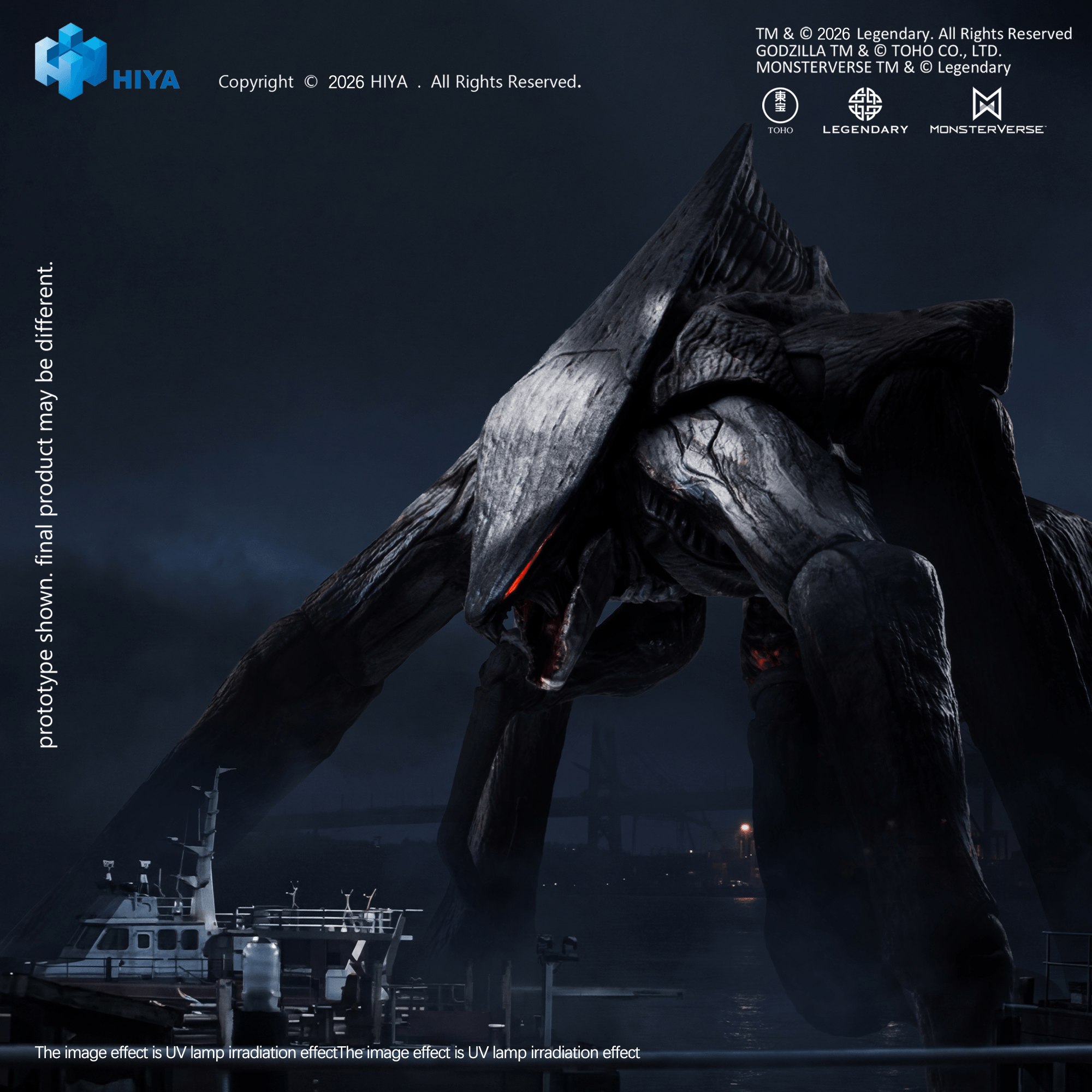 None Scale 6 Inch Godzilla 2014 Male & Female Muto Set Action Figure | 6957534205071