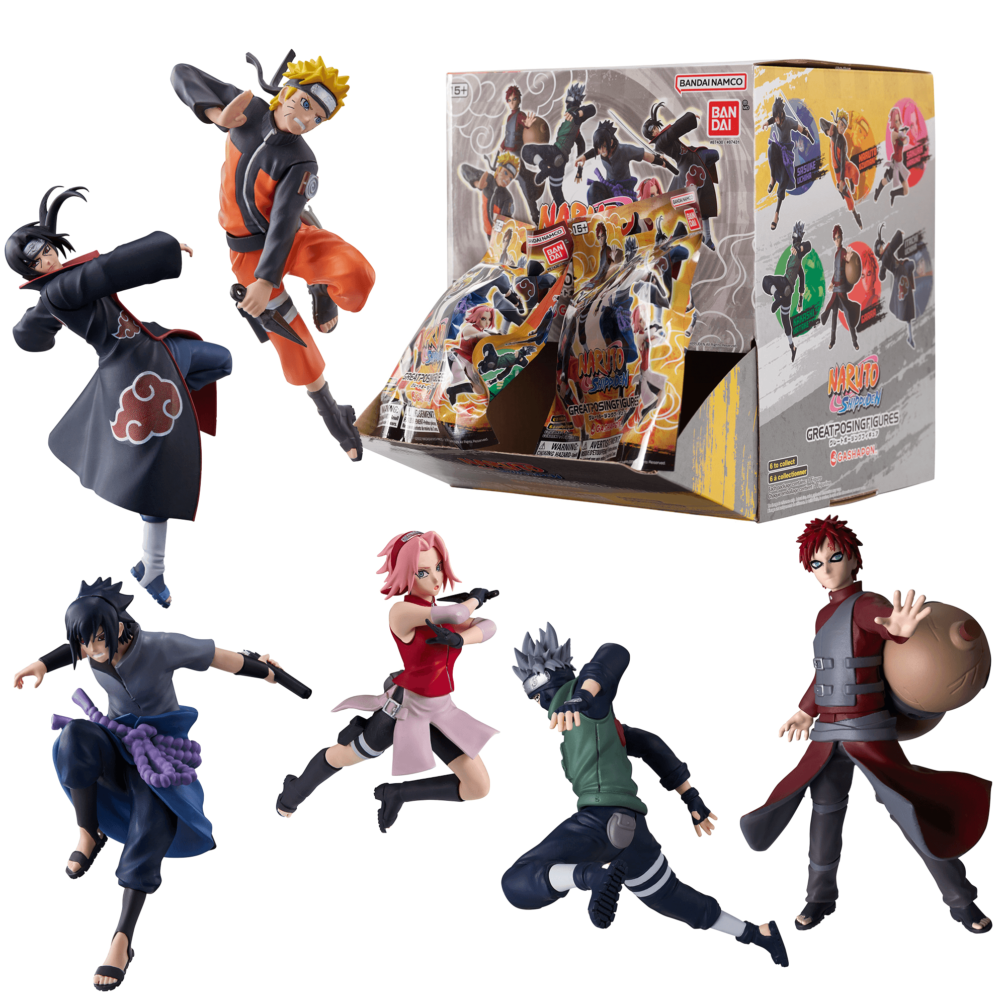 Naruto Shippuden GPF Blind Packs Series 1 (Box of 24) | 045557874315