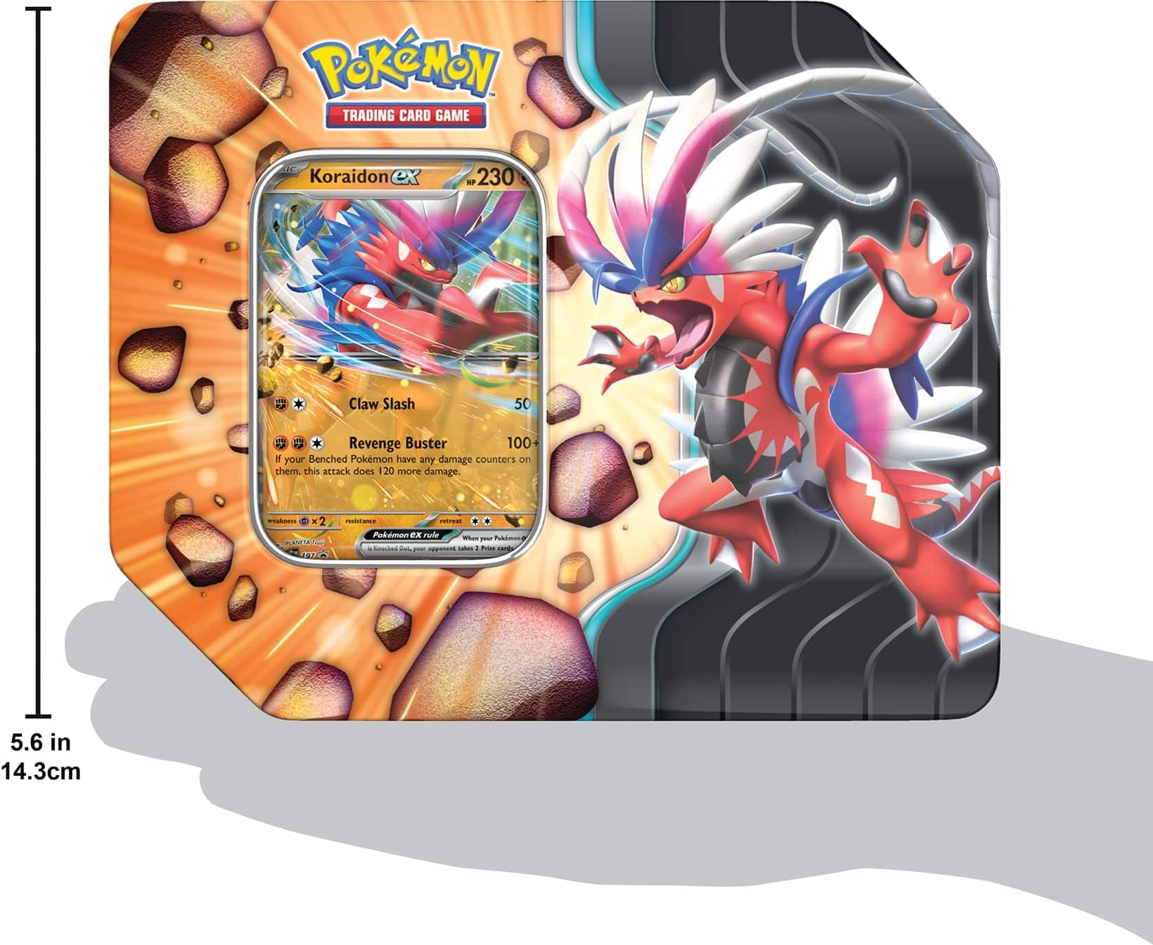 POKEMON SLASHING LEGENDS TIN | 196214108745