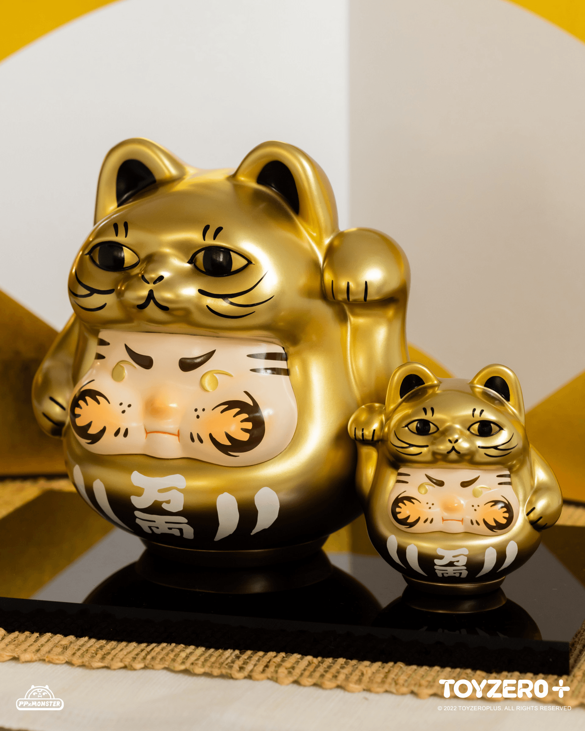 200% PP Lucky Cat Daruma (Golden cat edition) | 796548113318