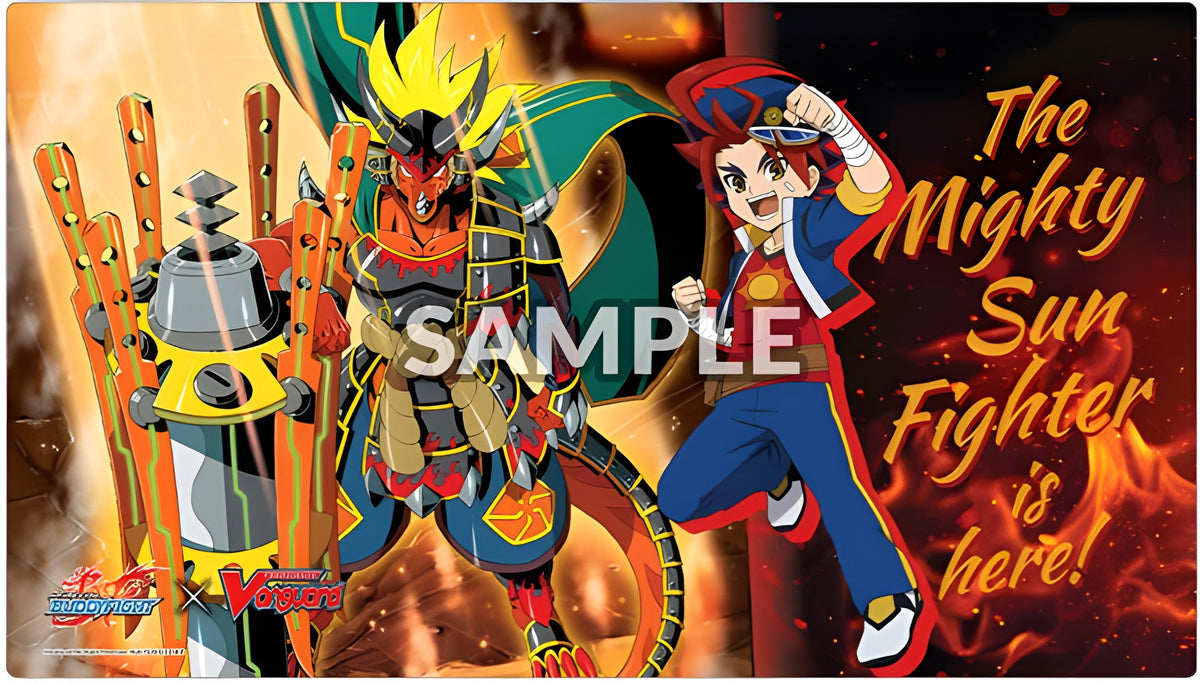 Bushi Supplies Rubber Playmat Vol. 14 CFV X Future Card Buddyfight Design a: Gao & Drum