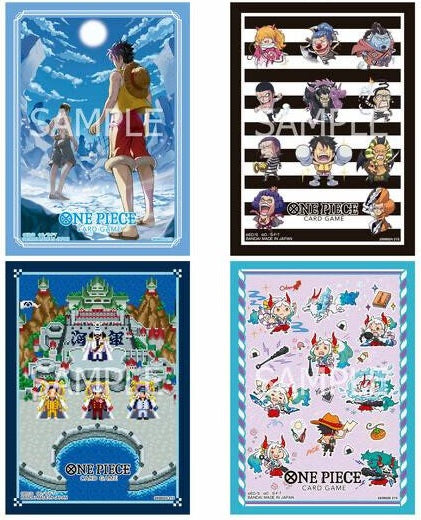 One Piece CG Sleeves Set 15 12CT Assortment