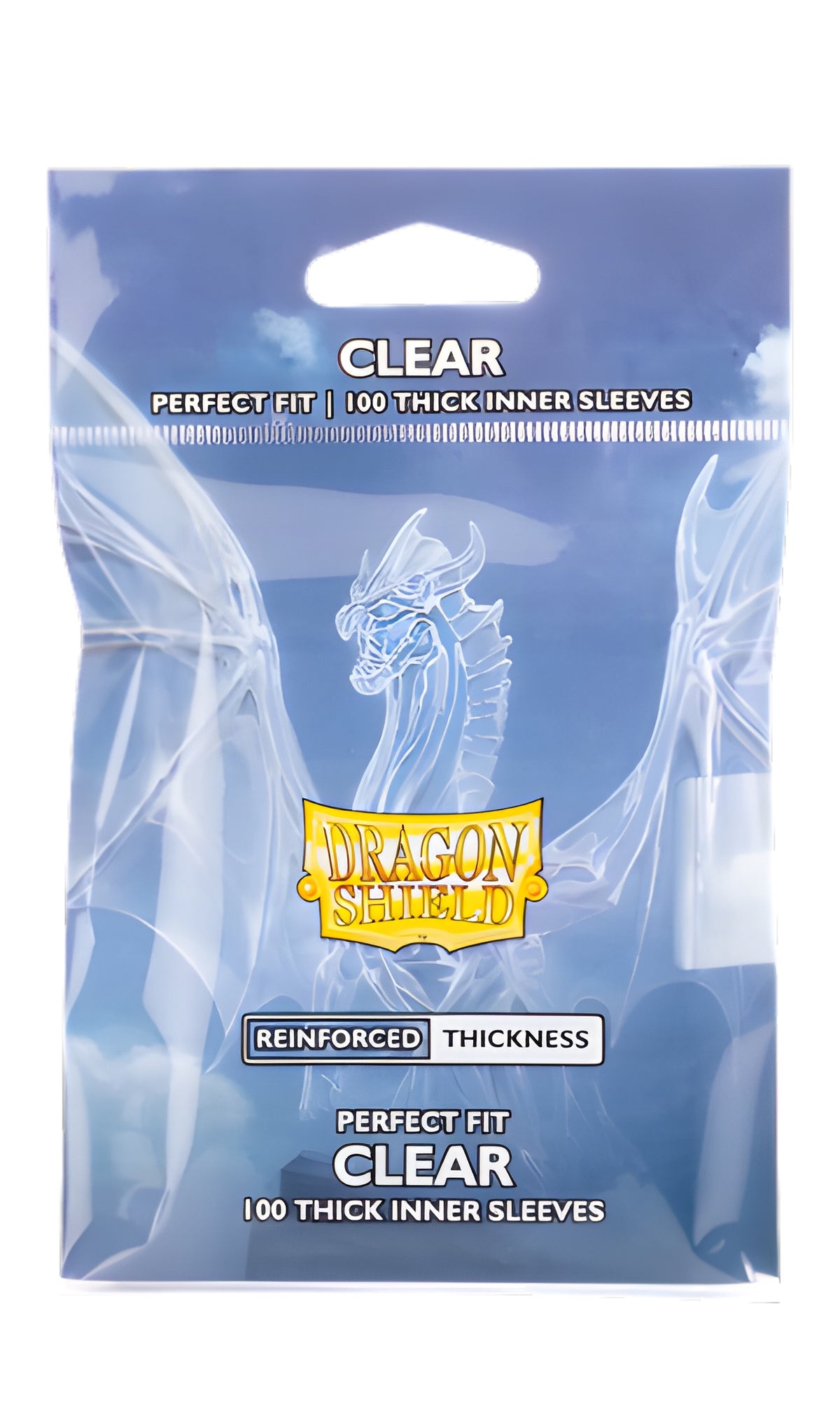 Dragon Shield Sleeves Perfect Fit Thick Inner Clear 100CT