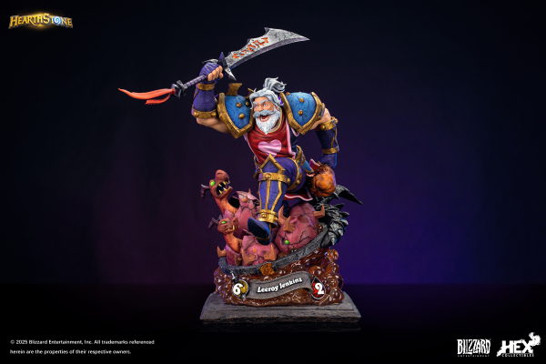 HEX Collectibles Blizzard Hearthstone® Leeroy Jenkins 1/10 Scale Statue | 6978082550109