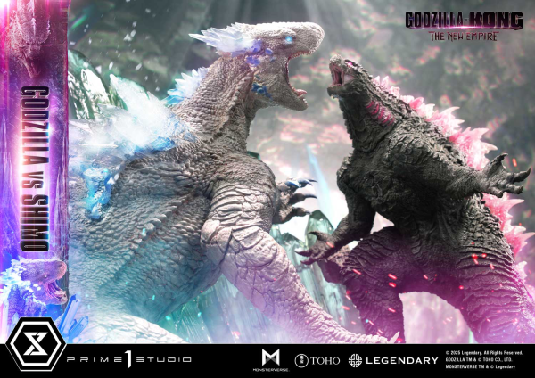 Prime 1 Studio Ultimate Diorama Masterline Godzilla x Kong: The New Empire Godzilla vs Shimo | 4582647121677