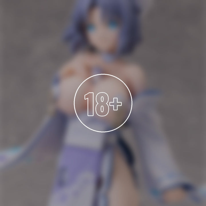 Azur Lane×Shinobi Master Senran Kagura NEW LINK Yumi Pre-painted Figure - 18+ adults only cover
